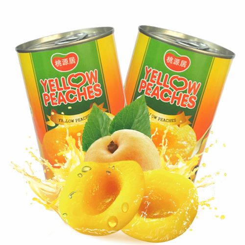 一品好特惠 碭山新鮮糖水黃桃罐頭，休閑零食新選擇