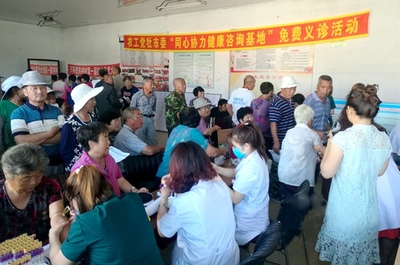 農(nóng)工黨牡丹江市委會開展惠民免費義診健康咨詢服務(wù)活動