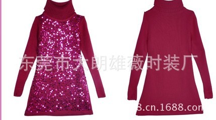 服裝加工-廠家批發亮片毛衣童裝-服裝加工盡在阿里巴巴-東莞市大朗雄薇時裝廠