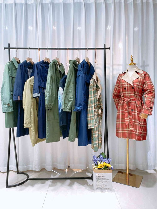 說一說服裝陳列 風衣20秋裝 品牌折扣女裝尾貨走份批發